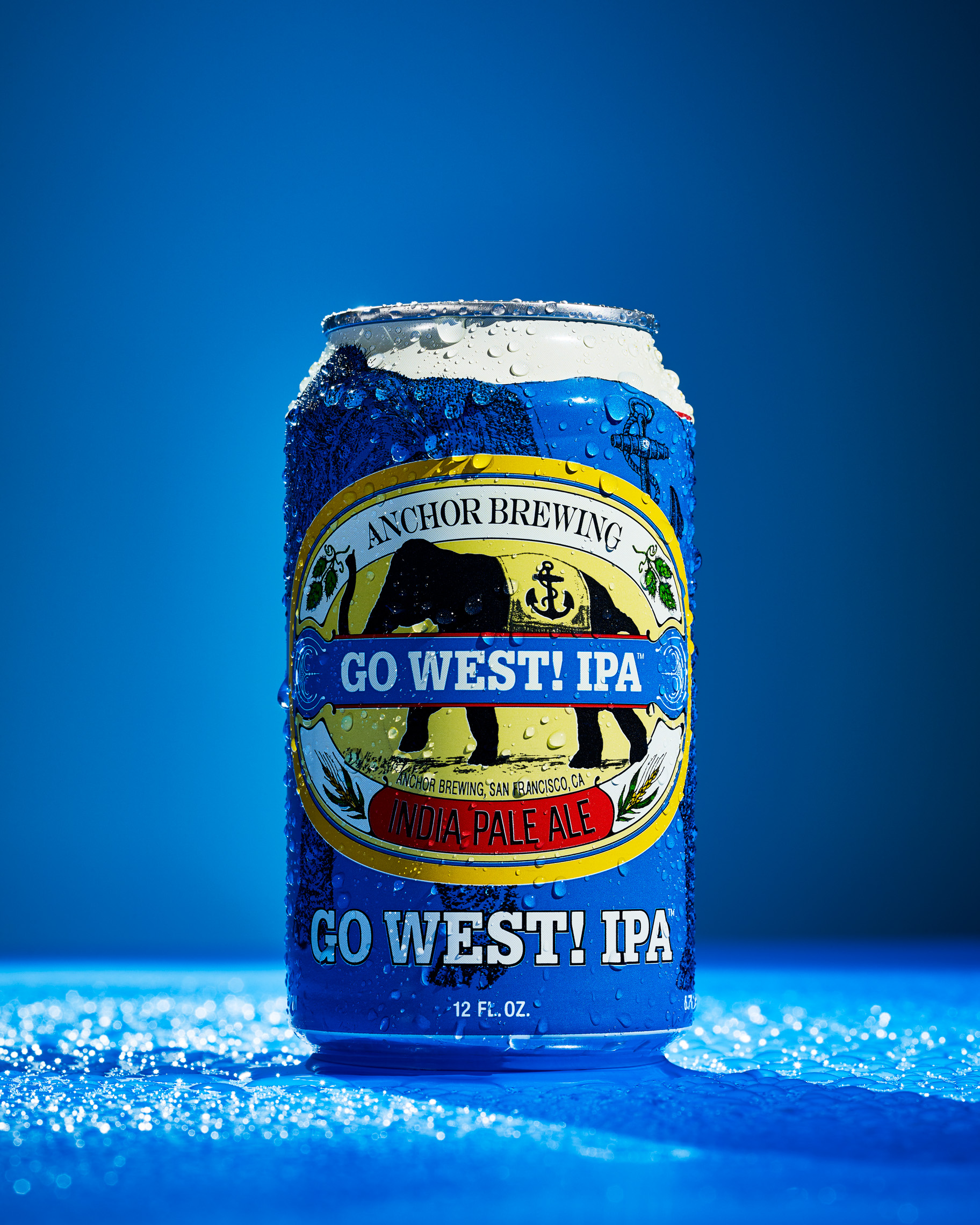 Anchor Brewing Go West IPA Can